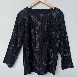 Bitte Kai Rand | ‘Broken Strokes’ Crinkled Blouse Top